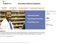Tablet Screenshot of pharmacysolutions.cardinalhealth.com